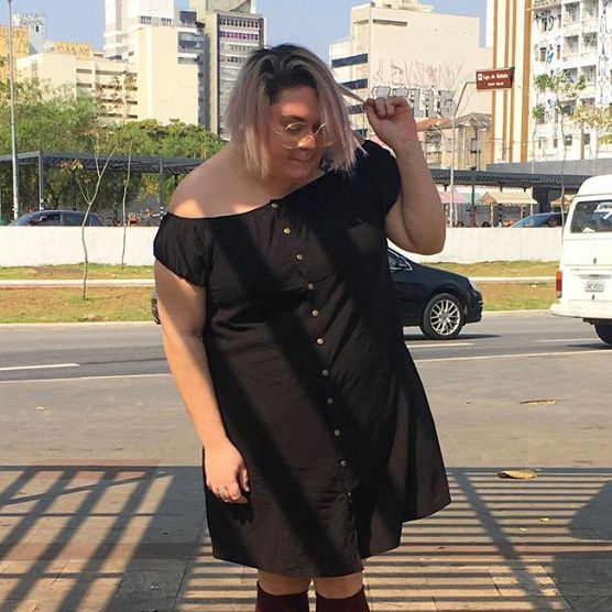 Vestido Botões