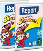 PAPEL SULFITE REPORT COLORIDO A4 75G SENINHA 100