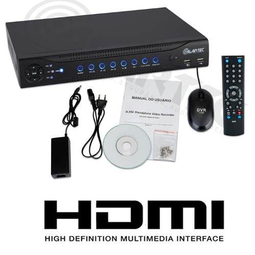 Dvr Stand Alone 16 canais com acesso Internet e saída HDMI para câmeras de segurança- Promoção