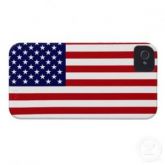 CASE BANDERA EUA PARA IPHONE 4 E 4S