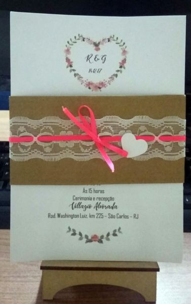 Convites Rústicos