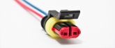 Kit 50 Chicote Plug 2 Vias Bobina Ignição Palio Uno Tempra