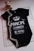 Body princesa charmoso do papai
