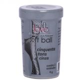 Soft ball 50 tons de cinza - cód. 05959