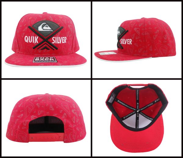Boné Quiksilver Vermelho