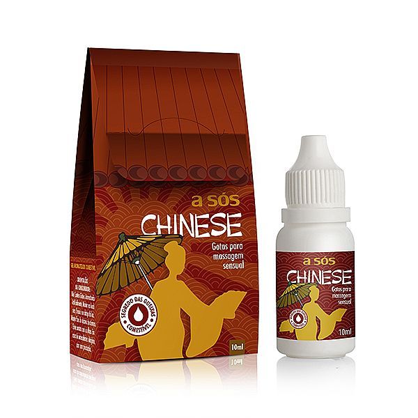 Excitante Feminino Comestível em gotas Chinese - 10ml