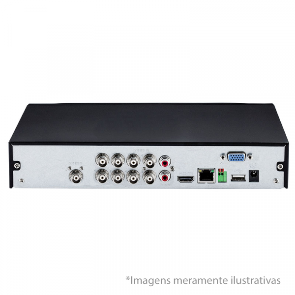 DVR Intelbras MHDX 1108 Multi HD - 8 Canais 1080p Lite + 2 Canais 6Mp IP