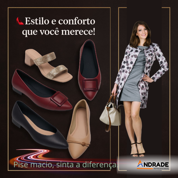 Calçados feminino Fabrica