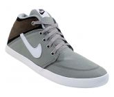 Tênis Nike Suketo Cano Médio Cinza e Café