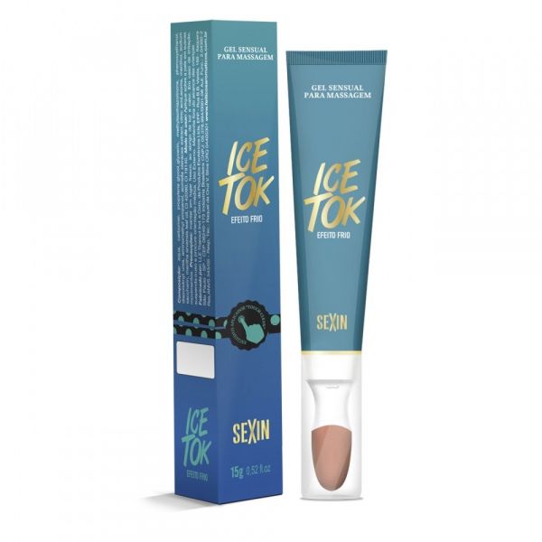 ICE TOK GEL SENSUAL EXCITANTE 15G FEITIÇOS AROMATICOS