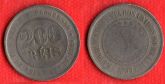050-7 - 200 Réis 1897 - Tiragem 2.405.000