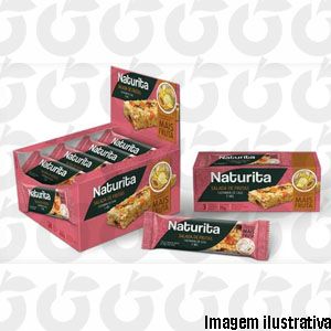 Barra de Salada de Frutas 25g Display 24 Unid Naturita
