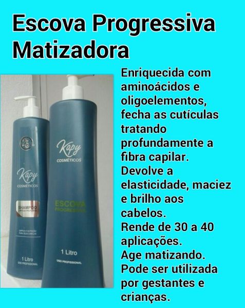 Escova Progressiva Kapy Cosméticos