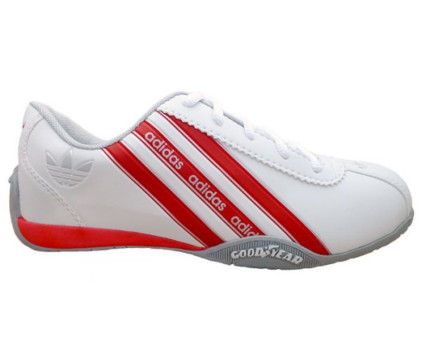 Tênis Adidas Goodyear II Branco e Vermelho MOD:10109