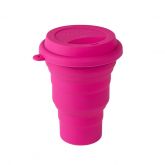 Copo de silicone retrátil para higienizar 480ml - Violeta Cup