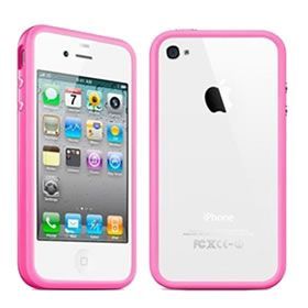 BUMPER ROSA PARA IPHONE 4 E 4S