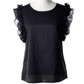 Moda Luxo: Blusa Chifon, de Ótima Qualidade. Frete Grátis.