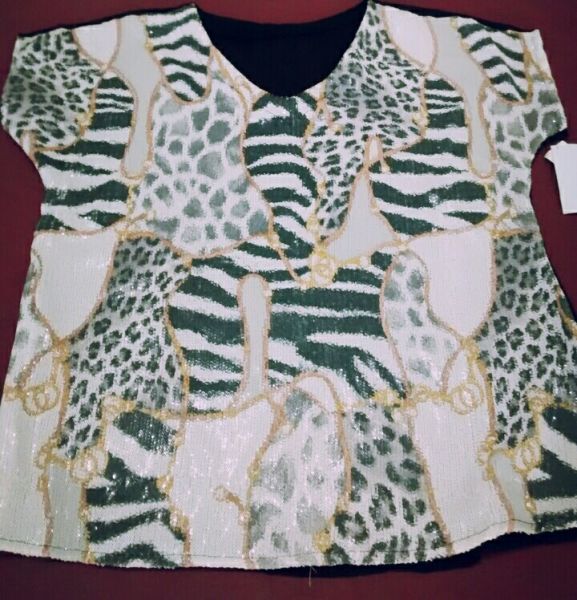 Blusa com paetê
