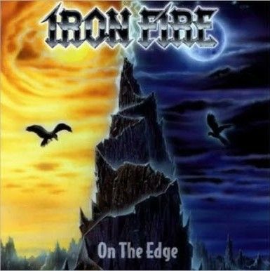 Iron Fire - On The Edge CD Importado SEMINOVO, MARCAS ARRANHÕES SUPERFICIAIS NA MIDIA!!!!