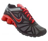 Tênis Nike Shox Turbo 14 Preto e Vermelho MOD:12398 [1ª Linha]