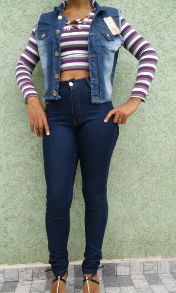 coletes jeans