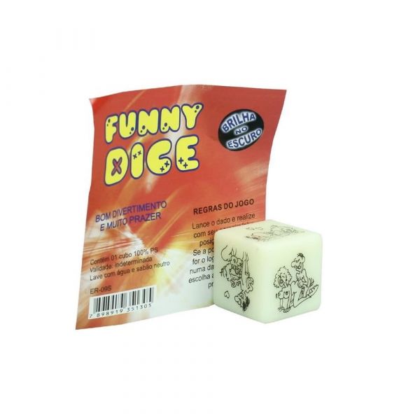 DADO FUNNY DICE HÉTERO SAQUINHO DIVERSÃO AO CUBO
