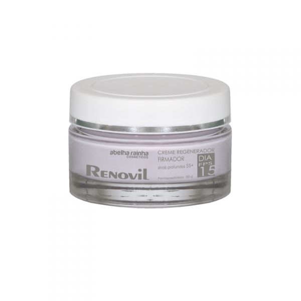 3503 RENOVIL - CREME REGENERADOR FIRMADOR DIA 55+ PARA SINAIS PROFUNDOS 50 G