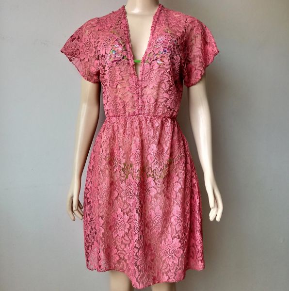 VESTIDO SAÍDA DE BANHO EM RENDA