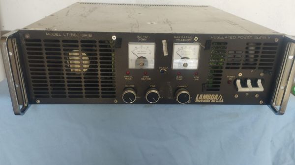 Fonte de alimentação Lambda LT-863 regulada GPIB 0-36v