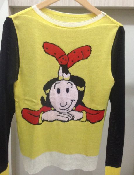 blusa olivia palito amarela