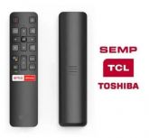 Controle Remoto Para Tv Tcl 4k Smart Tv S/ Voz Netflix Globo Play LE-7410