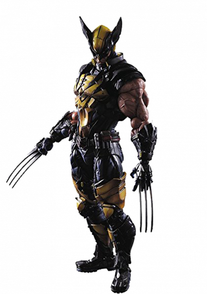 Wolverine X-Men Figura Play Arts Versão Chinesa