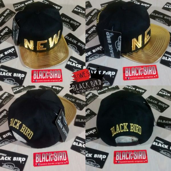 Boné Black Bird New