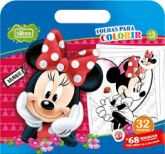 FOLHAS PARA COLORIR MINNIE - 32 PÁGINAS - 190mmx250mm - TILIBRA