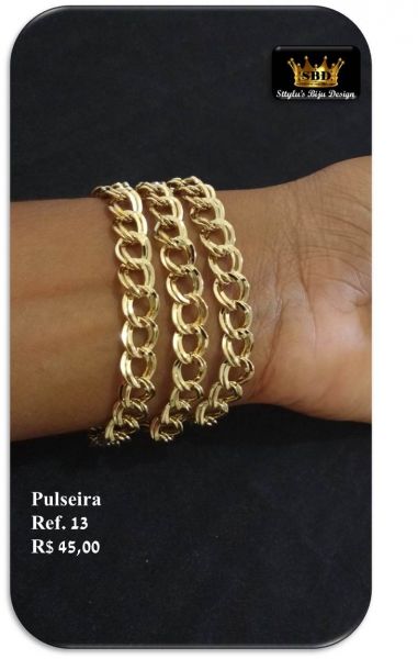 Pulseira Ref. 13 R$ 45,00