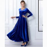 Moda Luxo: Vestido Longo Cetim, de Ótima Qualidade. Frete Grátis.