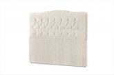 Cabeceira Queen Qebec 160 Veludo Suede Bege SR Cabec