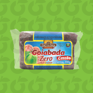 Goiabada Cascão Zero Açúcar 200 gramas Dacolônia