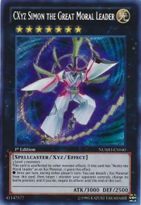 CXyz Simon the Great Moral Leader NUMH-EN040 - Secret Rare