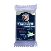 Lâmina do Beijo SexyPaper Hortelã com 20 Lâminas