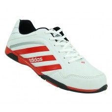 Tênis Adidas F900 Branco e Vermelho