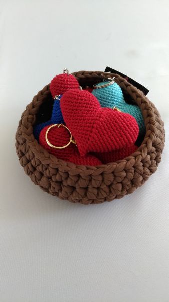 Chaveiro Coração 3D