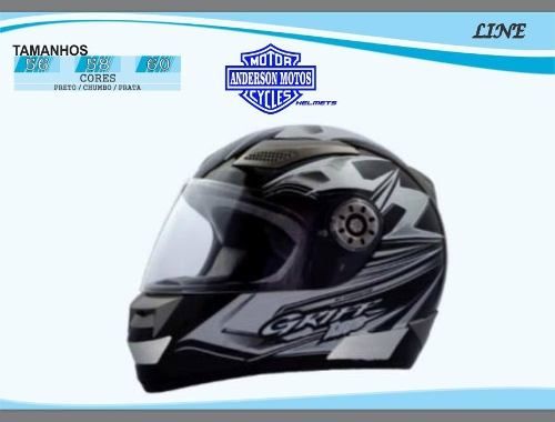 Capacete Men's Tamanho 60 - Line