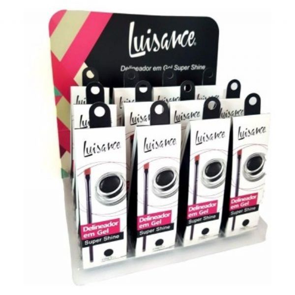 Delineador em Gel Super Shine Preto Luisance
