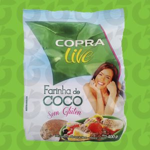 Farinha de Coco 400 Gramas Copra