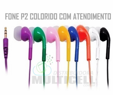 Fone de Ouvido P2