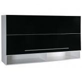 Armário Basculante Grande Bartira Glamour com 2 Prateleiras