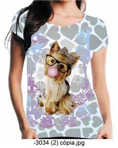 T-Shirt Blusa Feminina P M G