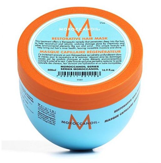 Mascara Moroccanoil restauradora 250ml (tampa laranja)