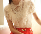 Blusa Érica - renda - Cod.: 370